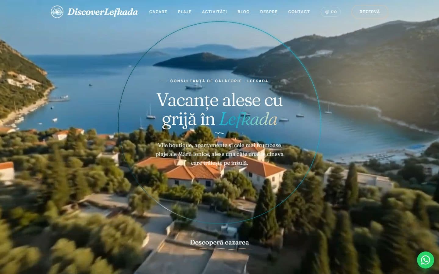 Discover Lefkada on desktop