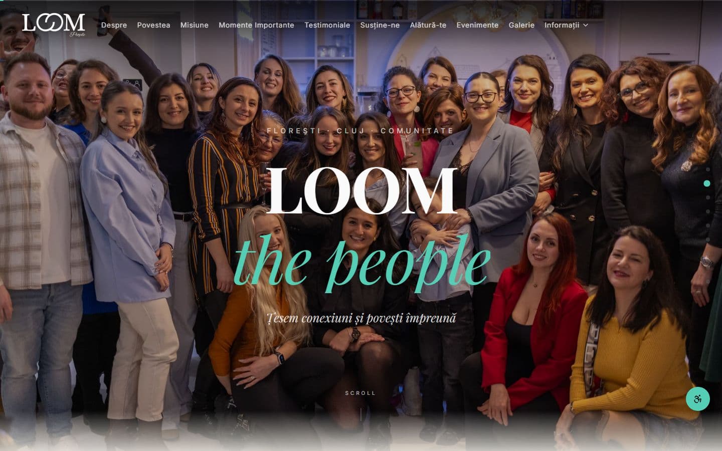 LoomPeople on desktop