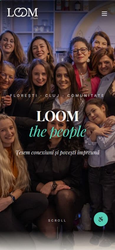 LoomPeople on mobile