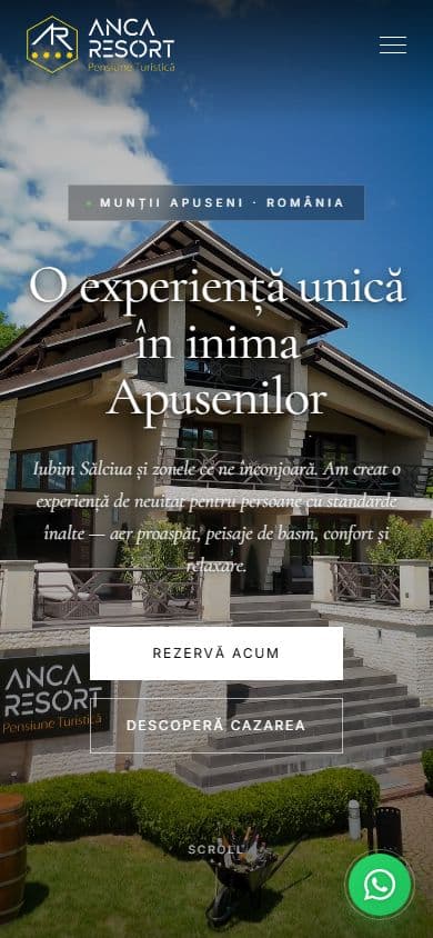 Anca Resort on mobile