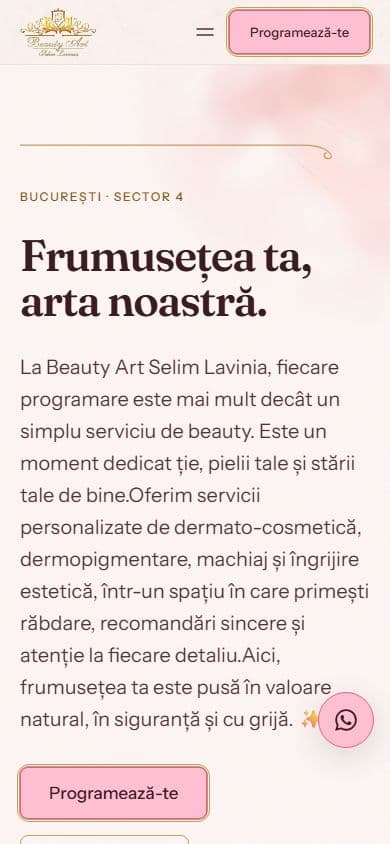 Selim Beauty on mobile